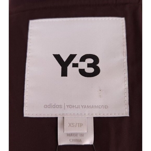 Y-3 Yohji Yamamoto Ch2 Gfx Bomber Jacket XS Mens Burgundy YS Adidas NWT - Picture 12 of 16